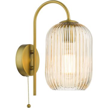 Dar Lighting Idra IDR0763-SAW6506 Wandlamp 1x60w/e27 ip20