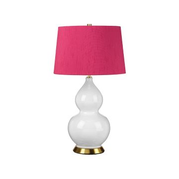Elstead Lighting Isla ISLA-AB-TL-CRANBERRY Tafellamp 1x60 W/E27