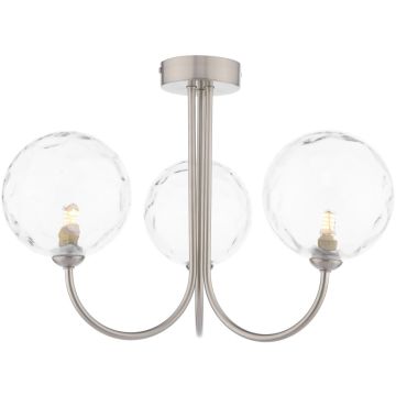 Dar Lighting Jared JAR0338-12 Plafondlamp 3x40w/g9 ip20