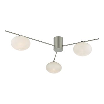 Dar Lighting JASPER JAS5346 Plafondlamp 3x25W/G9 IP20