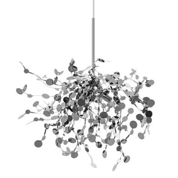 King Home MONETE SINGLE JD8653-1.CHROM Hanglamp 3x30W/G9 IP20