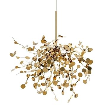 King Home MONETE SINGLE JD8653-1.GOLD Hanglamp 3x30W/G9 IP20