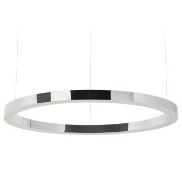 King Home RING JD8169-100.SILVER Hanglamp 1x75W/LED 3000K 6000LM IP20