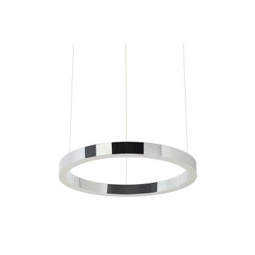 King Home RING JD8169-40.SILVER Hanglamp 1x25W/LED 3000K 2000LM IP20