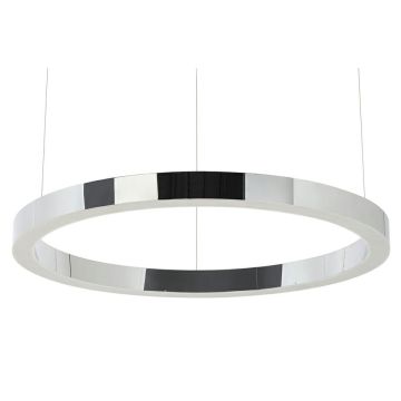 King Home RING JD8169-80.SILVER Hanglamp 1x50W/LED 3000K 4000LM IP20