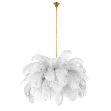 King Home TIFFANY JD0019.WHITE Hanglamp 18x40W/G9 IP20