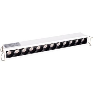 Maxlight X-LINE H0138 Inbouwspot 12x15w/led 3000k 1050lm ip20