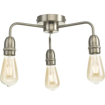 Dar Lighting Kiefer KIE5346 Plafondlamp 3x60w/e27 ip20