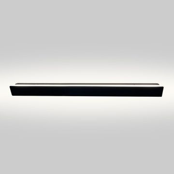 Light Prestige Bodo LP-789/1W 60 BK Wandlamp 1x12W/LED 3000K|4000K|6000K 1933lm IP54