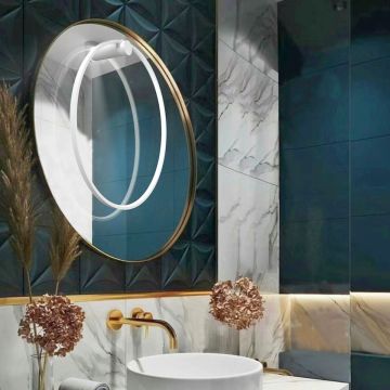 Light Prestige Mirror LP-999/1W S WH Wandlamp 1x35W/LED 3000K IP44