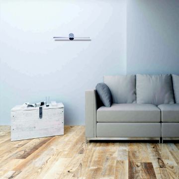 Light Prestige Modern Slim LP-777/1W M CH Wandlamp 1x6W/LED 3000K 800 lm IP44