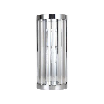 Light Prestige Vetro LP-2910/1W L CH Wandlamp 1x10W/E14 IP20