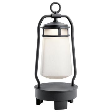Elstead Lighting LYNDON KL-LYNDON-BT-A-BK Tafellamp 3x3W/LED 3000K 250LM IP44