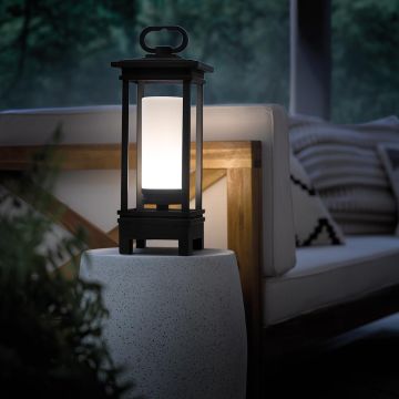 Elstead Lighting SOUTH HOPE KL-SOUTH-HOPE-BT-B-OZ Vloerlamp 3xLED 3000K 250LM IP44