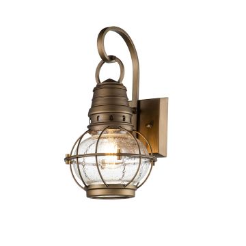 Kichler Bridgepoint KL-BRIDGEPOINT-S-NBR Wandlamp 1x60W/E27 IP44
