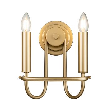 Kichler Capitol Hill KL-CAPITOL-HILL2-PNBR Wandlamp 2x40 W/E14