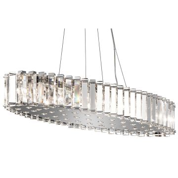 Kichler CRYSTAL SKYE KL-CRYSTAL-SKYE-I-L Hanglamp 12x3,5W/G9 320LM IP44