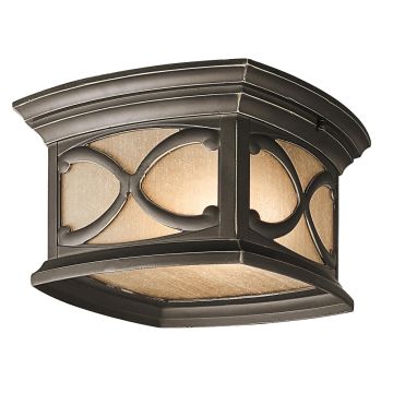 Kichler FRANCEASI KL-FRANCEASI-F Plafondlamp 2x60W/E27 IP44