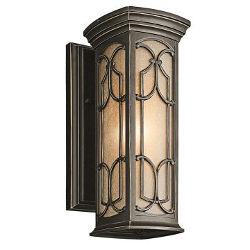 Kichler FRANCEASI KL-FRANCEASI-S Wandlamp 1x60W/E27 IP44