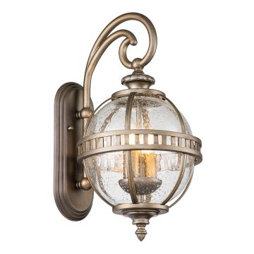 Kichler Halleron KL-HALLERON-2S-BU Wandlamp 2x60W/E14 IP44