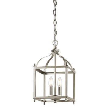 Kichler LARKIN KL-LARKIN-P-S-NI Hanglamp 2x60W/E14