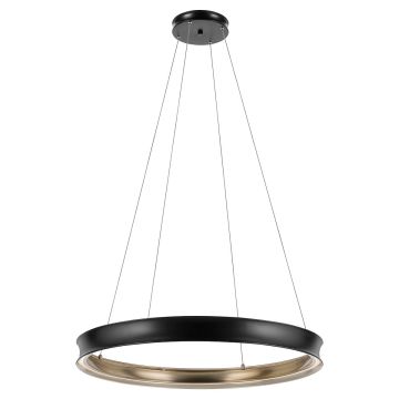 Kichler Larousse KL-LAROUSSE-LED-L-BKB Hanglamp 103W/LED 2600K 1798lm