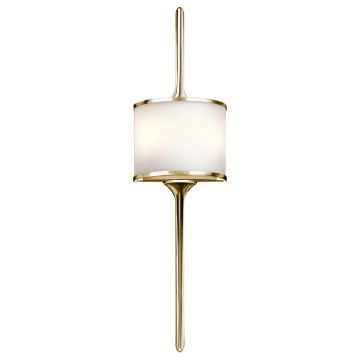 Kichler MONA KL-MONA-L-PB Wandlamp 2x3,5W/G9 320LM IP44