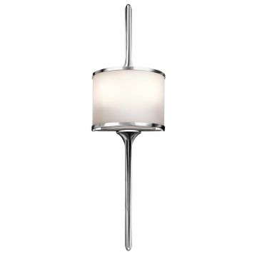 Kichler MONA KL-MONA-S-PC Wandlamp 2x3,5W/G9 320LM IP44