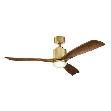Kichler Ridley II KLF-RIDLEY2-52-NB Ventilator 1x14W/LED 3000K 1300 lm IP20