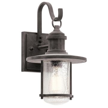 Kichler RIVERWOOD KL-RIVERWOOD2-M Wandlamp 1x60W/E27 IP44