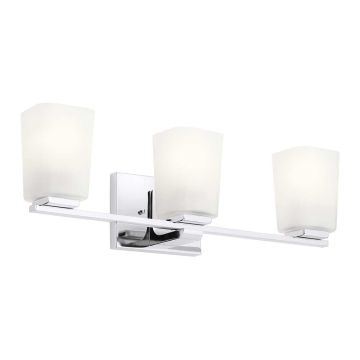 Kichler Roehm KL-ROEHM3-PC Wandlamp 3x3.5W/G9 IP44