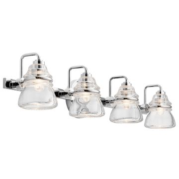 Kichler Talland KL-TALLAND4-PC-BATH Wandlamp 4x3.5W/G9 IP44