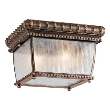 Kichler VENETIAN RAIN KL-VENETIAN-F Plafondlamp 2x40W/E14 IP44