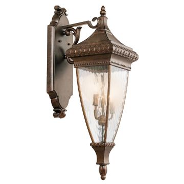 Kichler VENETIAN RAIN KL-VENETIAN2-L Wandlamp 3x60W/E14 IP44