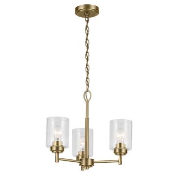 Kichler Winslow KL-WINSLOW3-NBR Kroonluchter 3x60W/E27 IP20