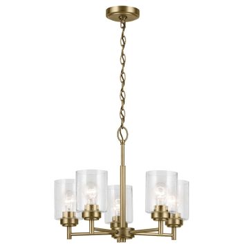 Kichler Winslow KL-WINSLOW5-NBR Kroonluchter 5x60W/E27 IP20