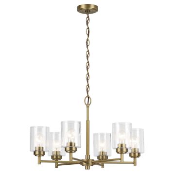 Kichler Winslow KL-WINSLOW6-NBR Kroonluchter 6x60W/E27 IP20