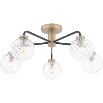 Dar Lighting Lainey LAI5454-03 Plafondlamp 5x40w/g9 ip20