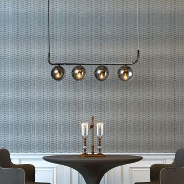 Light Prestige Alisa LP-005/4L grafit Hanglamp 4x40W/E14 IP20