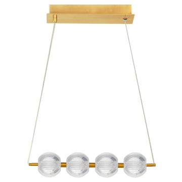 Light Prestige Brillant LP-3303/4L GD Hanglamp 4x20W/LED 3000K|4000K|6000K 1530lm IP20