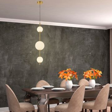 Light Prestige Dorado LP-002/3V Hanglamp 3x10W/LED 3000K|4000K|6000K IP20