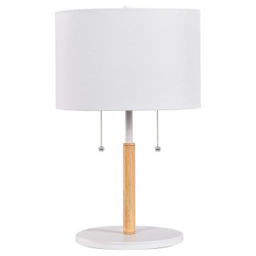 Light Prestige Fogo LP-0304/2T WH Tafellamp 2x15W/E27 IP20