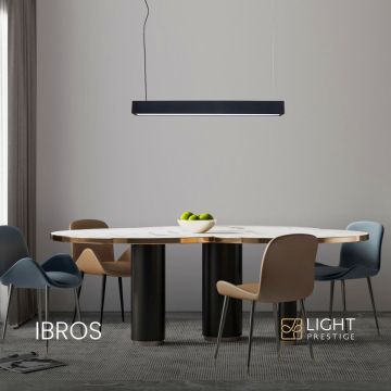 Light Prestige Ibros LP-7001/1P 20 BK-63 18 CCT Hanglamp 1x18W/LED 4000K 1140 lm IP20