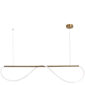 Light Prestige Meleca LP-2345/1P M GD Hanglamp 1x36W/LED 3000K|4000K|6000K 4400lm IP20