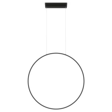 Light Prestige Mirror LP-999/1P L BK CCT Hanglamp 1x47W/LED 3000K|4000K|6000K 5300lm IP44