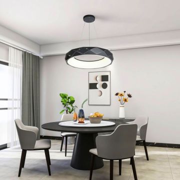 Light Prestige Reus LP-8069/1P LED BK Hanglamp 1x36W/LED 4000K 3240 lm IP20