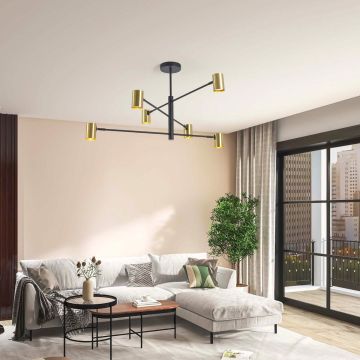 Light Prestige Snow LP-731/6P GD Plafondlamp 6x50W/GU10 IP20
