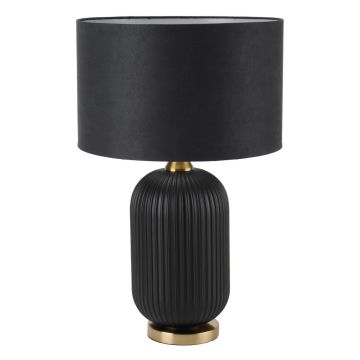 Light Prestige Tamiza LP-1515/1T big black Tafellamp 1x15W/E27 IP20