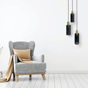 Light Prestige Tirana LP-945/3P BK Hanglamp 3x60W/E27 IP20