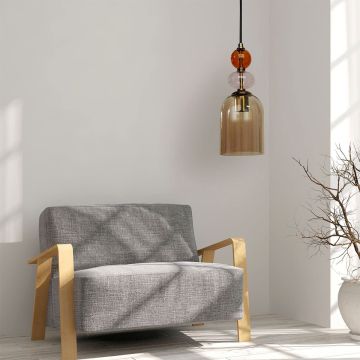 Light Prestige Tropea LP-2004/1P M AM Hanglamp 1x60W/E27 IP20